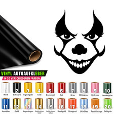 Spooky Clown Face Aufkleber