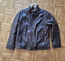 Prato Herren Biker Lederjacke