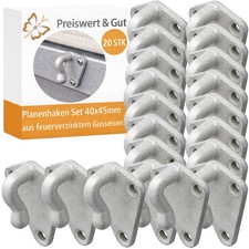 20x Planenhaken Anhänger