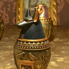 Anubis Urne & Dose 24cm –
