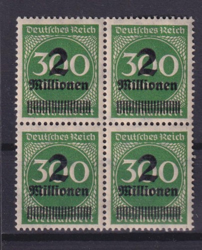 Deutsches reich 310 4er - reich, block