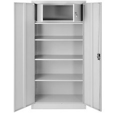 Aktenschrank Büroschrank Werkzeugschrank Metallschrank mit Geheimfach Metall