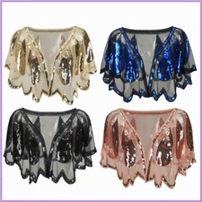 Damen Vintage Pailletten