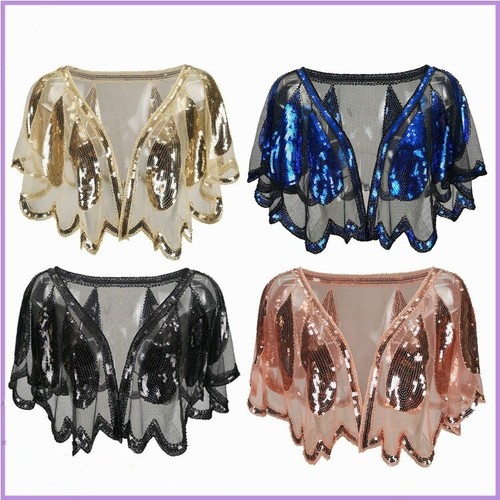 Damen vintage pailletten - damen,