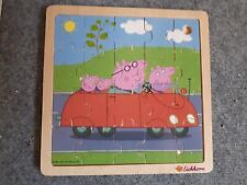 Auto-Schweinchen-Holzpuzzle-Ei