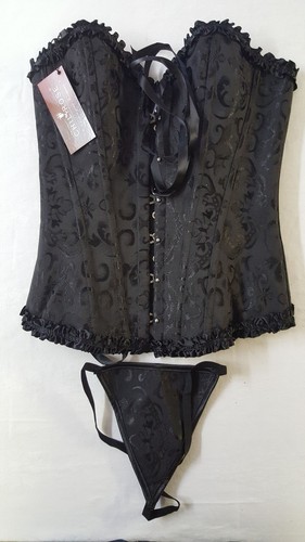Corsage cr3204 schwarz korsage - corsage,