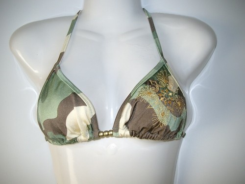 Bikini oberteil khaki - bikini,