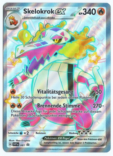 Pokemon skelokrok svp - skelokrok, ex