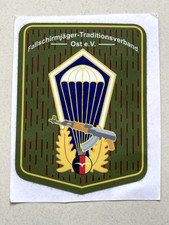 Aufkleber Fallschirmjäger Traditionsverband Ost Falli Fallschirmschützen Reserve
