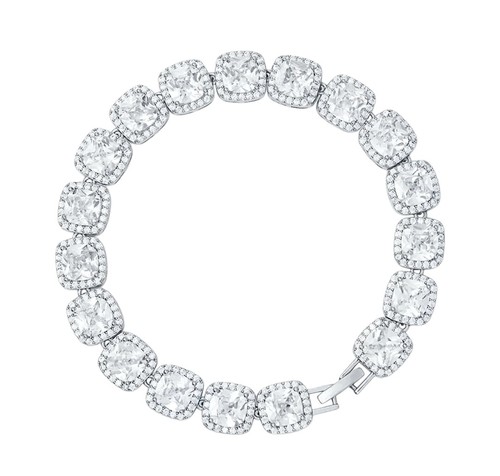 Silber 925 tennisarmband - silber,