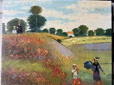 Ölgemälde signiert nach