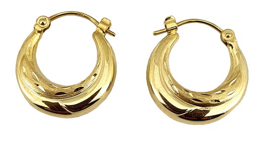 Creolen echt gold 333 - echt,