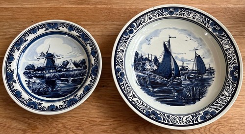 Dekorative delft wandteller - dekorative,