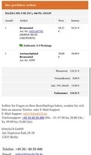 mazda mx-5 nc Bremssattel 