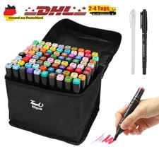 80 Farben Marker Stifte Set
