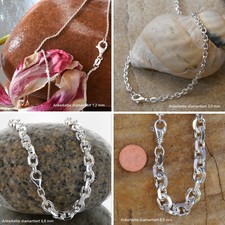 Silberkette Ankerkette