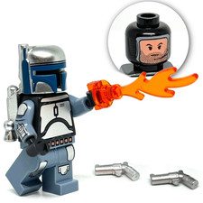 Jango Fett minifigure - flame