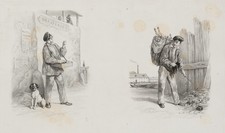 YVES (19.Jhd), Städtische Szenen des 19. Jahrhunderts,  1855, Lith. Realismus