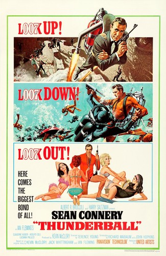 Thunderball 1965 one sheet - one,