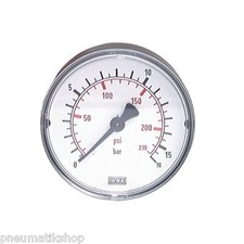 Manometer waagerecht Ø 40, 50