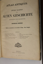 Antiker Atlas, 12 Farbkarten