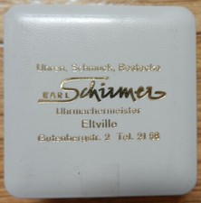 Schmuck Geschenk Box Schatulle zur Aufbewahrung od. Präsentation Brosche Ring