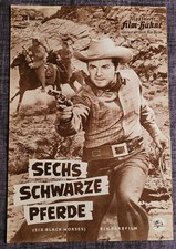 IFB-Filmprogramm: AUDIE MURPHY im Western-Film "Sechs schwarze Pferde" #174