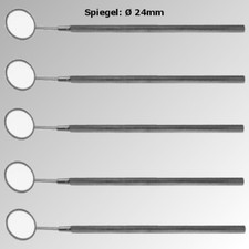 Mundspiegel mit Griff Ø 24mm