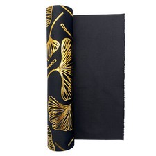 Deko StoffTischläufer schwarz