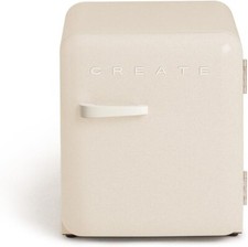 CREATE /RETRO FRIDGE 50 WHITE/KühlschrankRetro-Design, 50 cm, zwei Einlegeböden