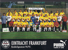Mannschaftsbild Eintracht