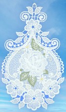 Fensterbild Weiß Sommer