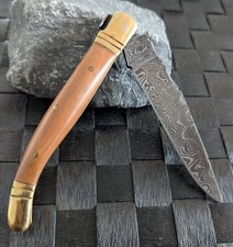 Damastmesser Handmade Laguiole Style EDELHOLZ   2 TE WAHL 21