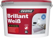 €6,00L 2,5L Avania Brillantweiß Innenfarbe starke Deckkraft matt hohe Reichweite