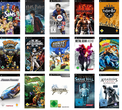 Psp spiele auswahl - psp,
