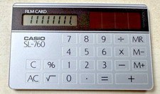 Vintage CASIO FILM CARD