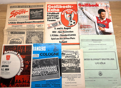 Programme fc köln - d, 1.