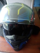 Helm Nexx SX.100R Skidder Aero Gr. L blau/neongelb matt neuwertig
