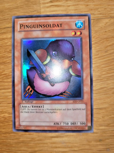 Pinguin soldat - yu-gi-oh!,