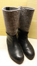 DDR NVA Winterstiefel /Filzstiefel /Arbeitsstiefel /Gr. 28 / 42 /VEB Schmölln