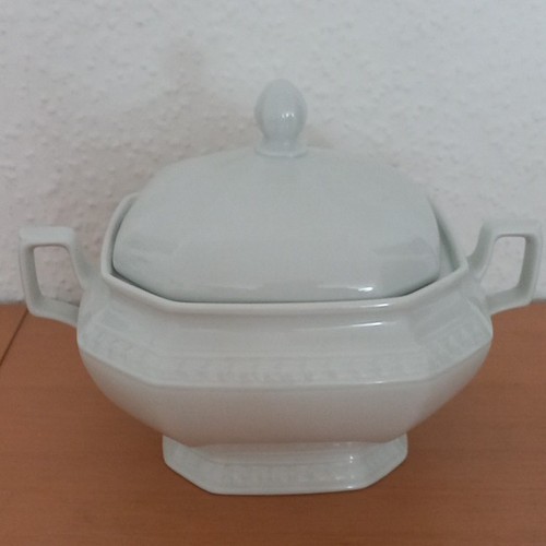 Porzellan suppenterrine mit - porzellan,