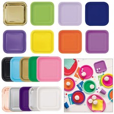 Party Papierteller Rund Oder