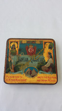Blechdose Tin Egyptian Cigarettes Hadges Nessim 20 selten Austrian Italian Regie