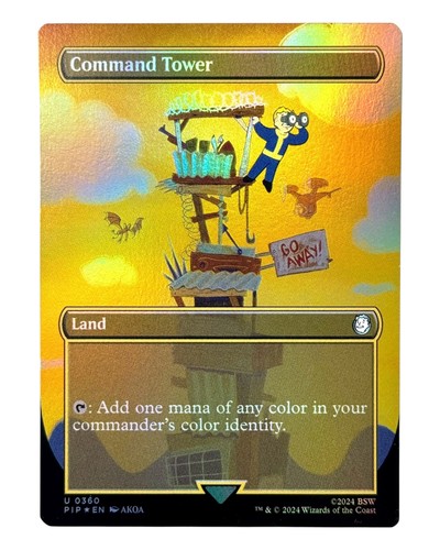 Mtg command tower fallout - command,