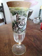 Glas Kelch Pokal Polychrome