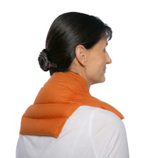 Nackenkissen Komfort orange | Körnerkissen Wärme Nacken Wärmekissen