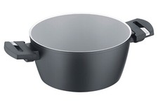 Berndes B.PERFECT Kochtopf Seitengriffe Antihaft Aluminium Schwarz Ø 24 cm