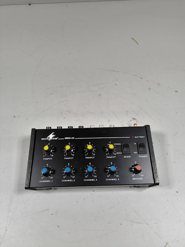 Monacor mmx mixer - monacor,