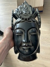 Buddha Kopf Maske Wandbehang Deko
