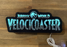 Velocicoaster Logo Leuchtend